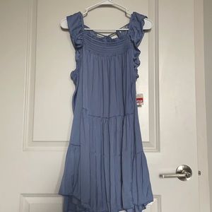Free People Vintage Blue Sundress